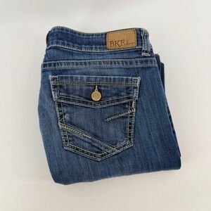 BKE Denim Dakota Bootcut Stretch Jeans Women‎ Size 30X31.5 Medium Wash